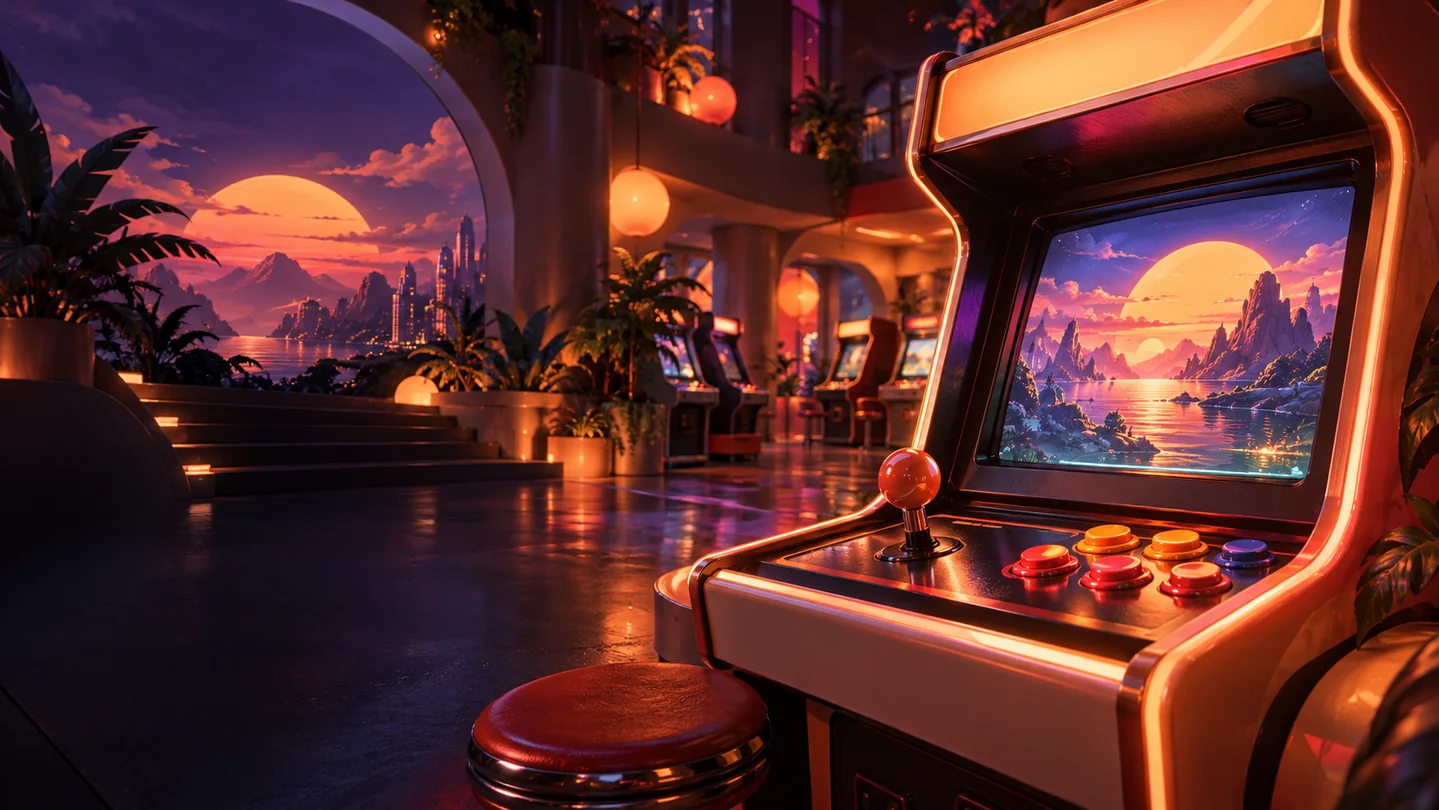 Ilustrasi dunia gaming HAI VIDEO GAME